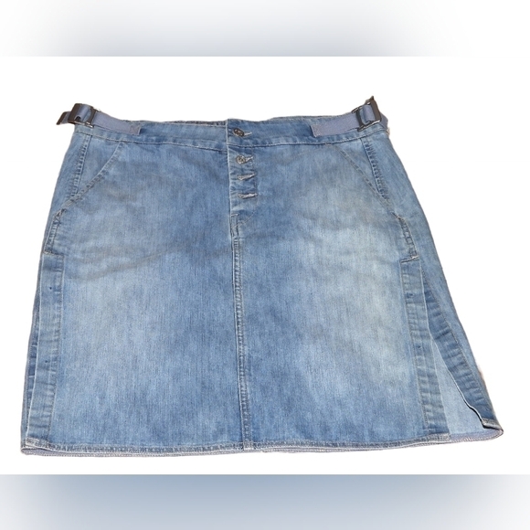 VINTAGE Marithe Francois Girbaud Denim Skirt - Picture 1 of 13